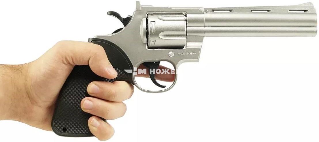 Револьвер страйкбольный пружинный калибр 6 мм Galaxy G36S
