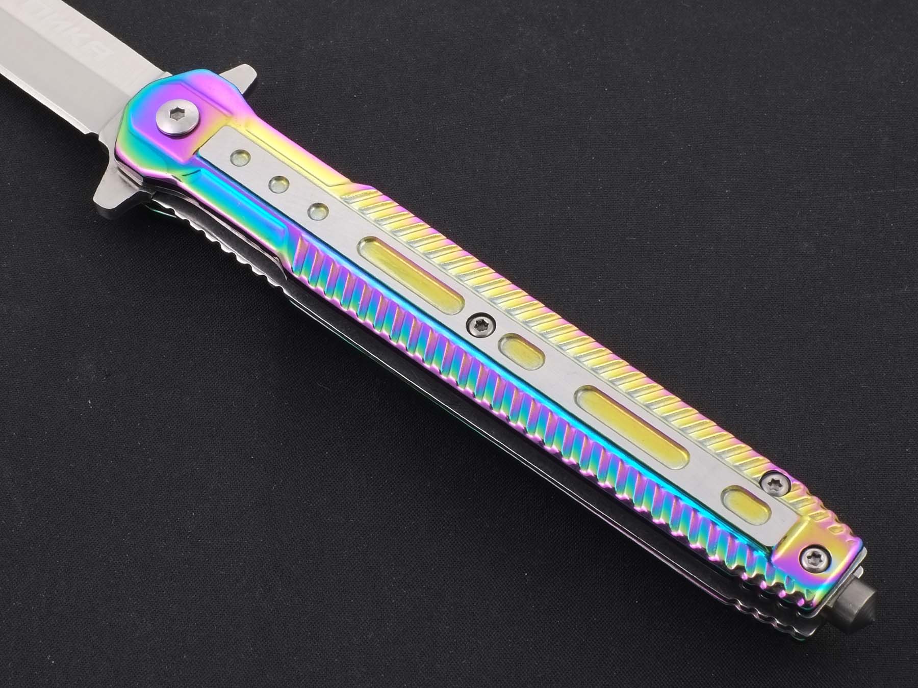 Нож складной автоматический Ножемир ПИКА A-293 градиент
