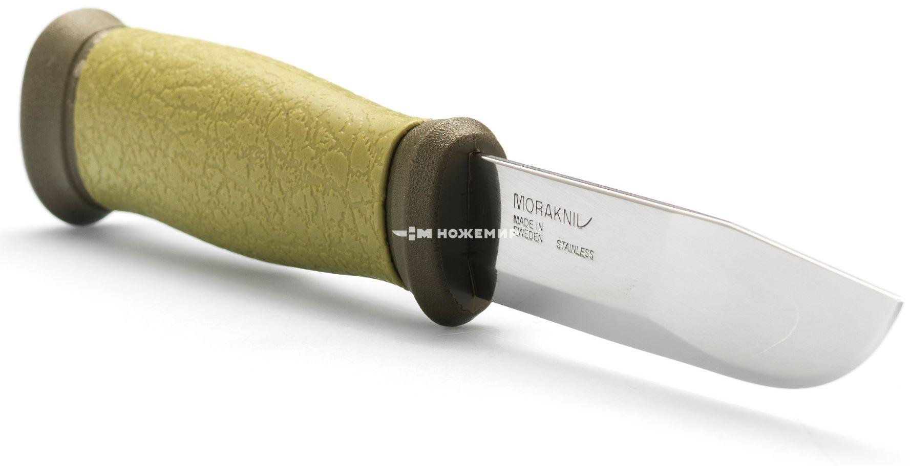 Нож туристический клинок из нержавеющей стали Morakniv Outdoor 2000 Green Mora-10629