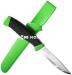 Нож туристический с клинком из нержавеющей стали Morakniv Companion Green Outdoor Mora-12158