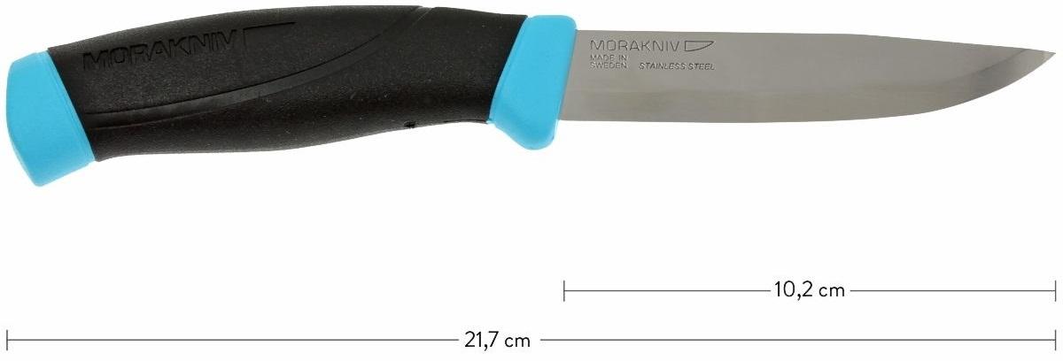 Нож из нержавеющей стали Morakniv Companion Blue Mora-12159