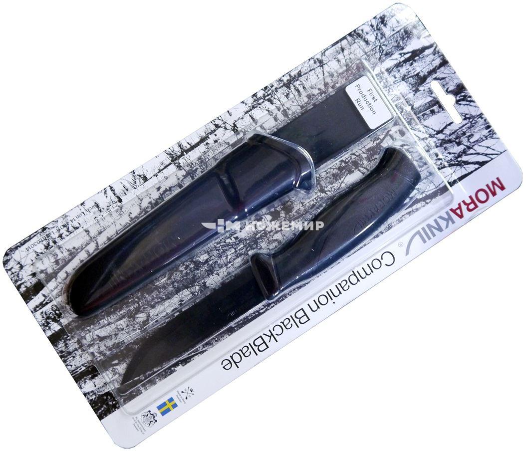 Нож туристический тактические ножны чёрный клинок Morakniv Companion Tactical Mora-12351