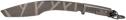 Брелок металлический мачете E-203 "Ножемир"