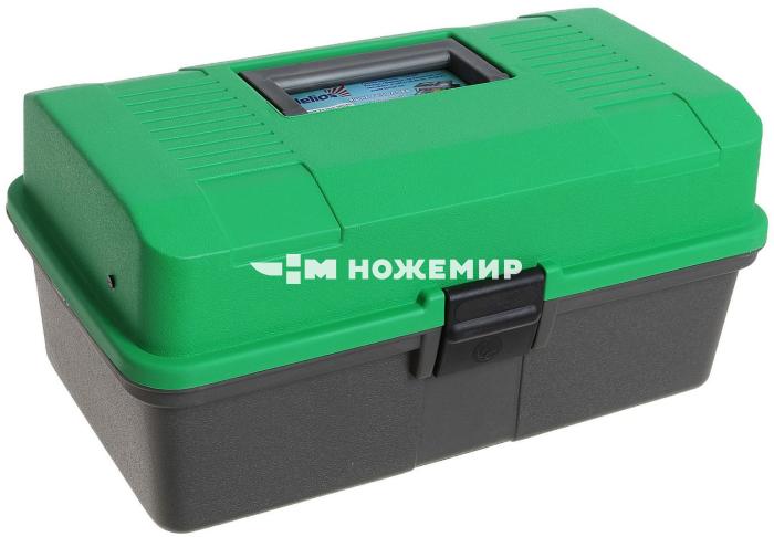 Ящик рыболовный пластиковый летний двухполочный Helios 6-01-0133