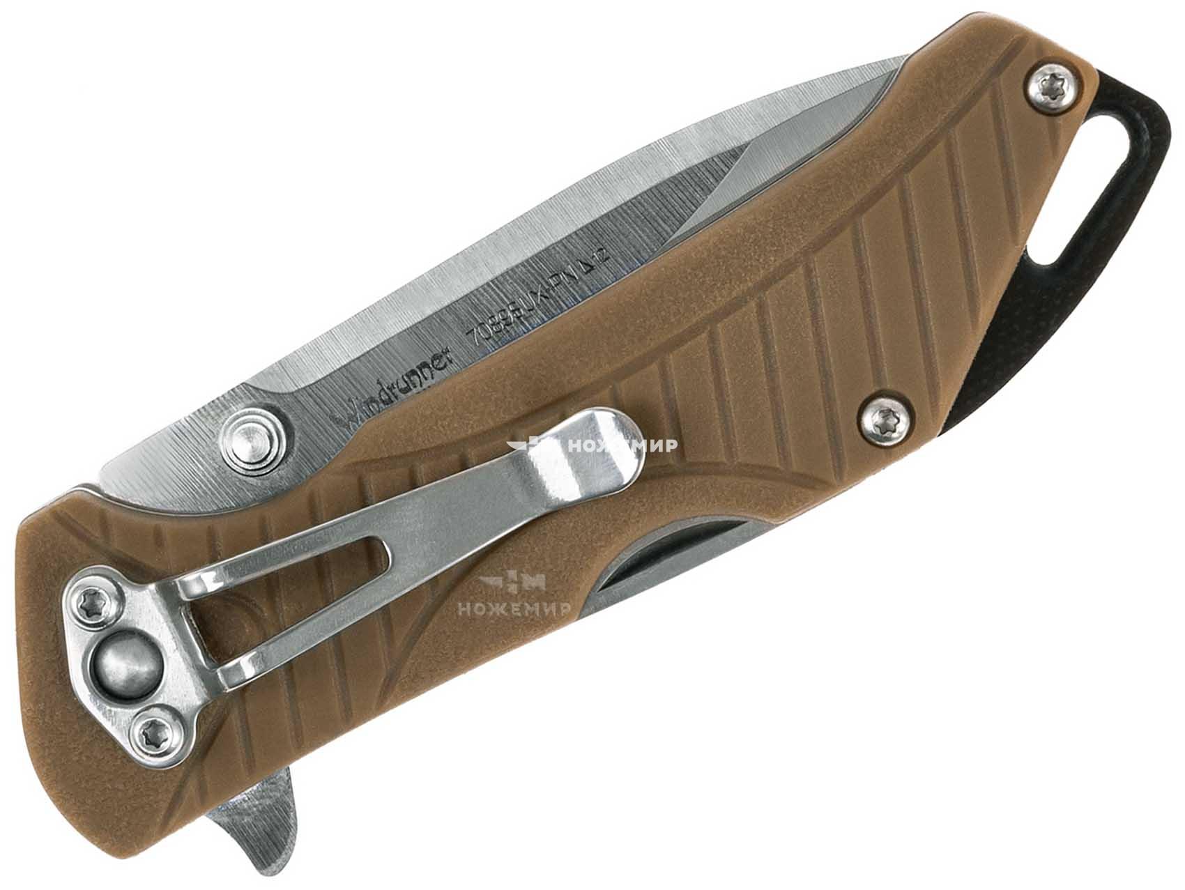 Нож складной SANRENMU 7089SUX-PN с открывашкой и отверткой