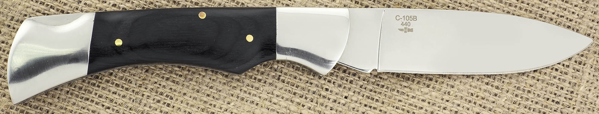 Нож складной с деревянной рукоятью Ножемир Четкий расклад Пионер C-105B
