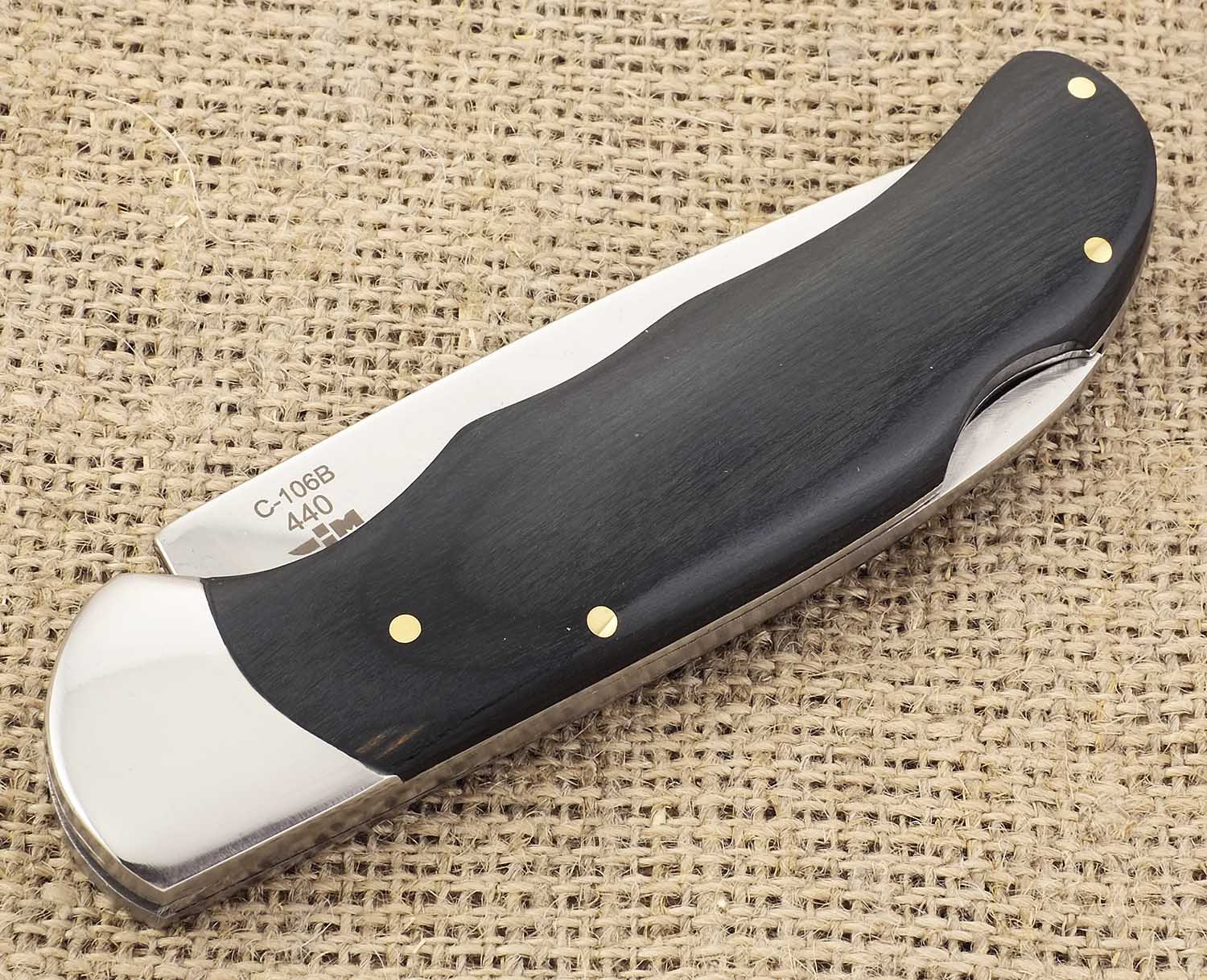 Нож складной деревянная рукоять Ножемир Лесник C-106BN