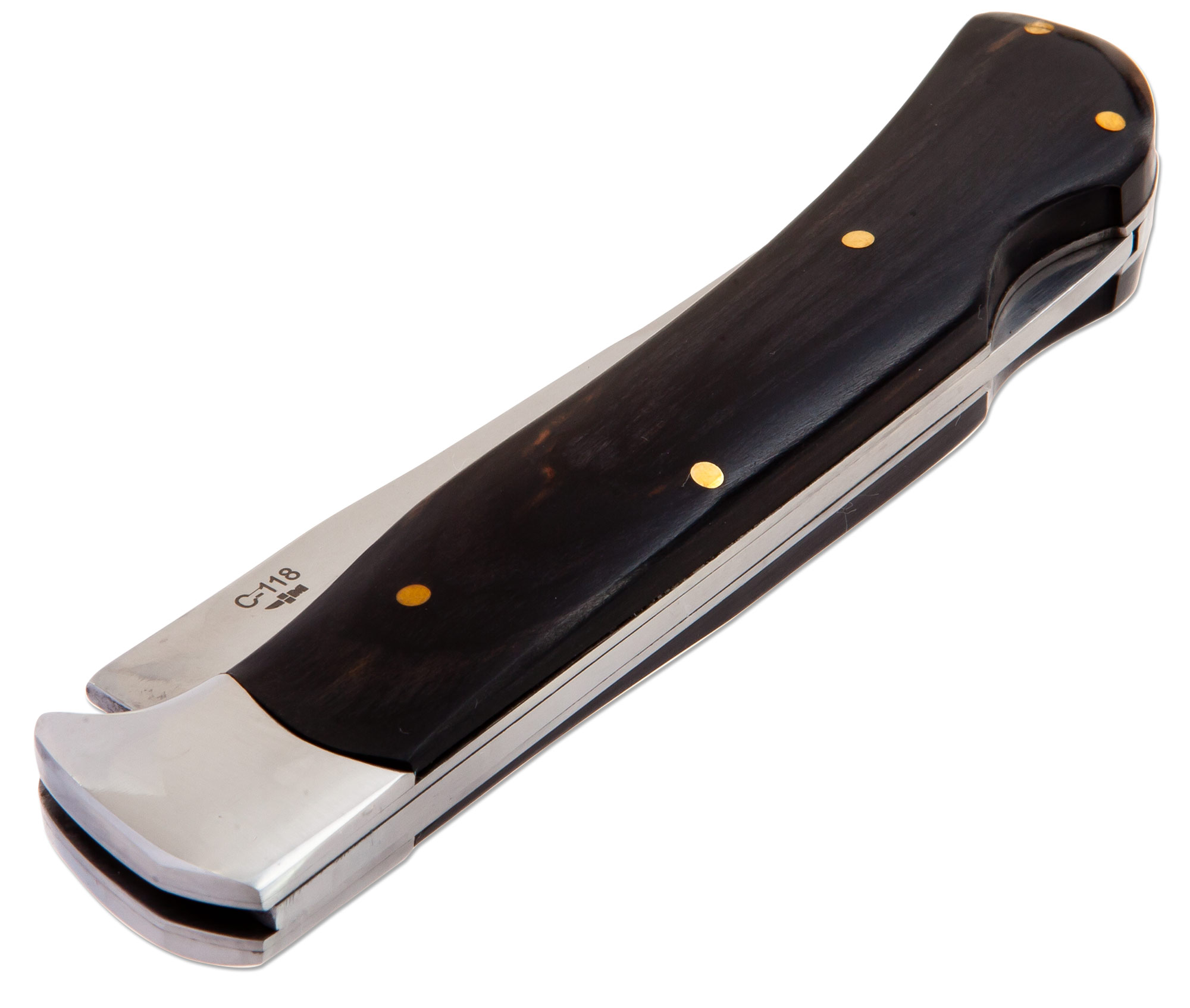 Нож складной зеркальная полировка деревянная рукоять Ножемир Wolf Pack C-118