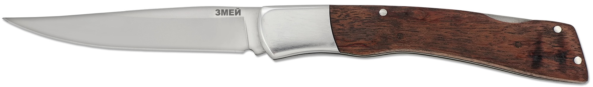 Нож складной с деревянной рукоятью Ножемир Чёткий расклад Змей C-153S .