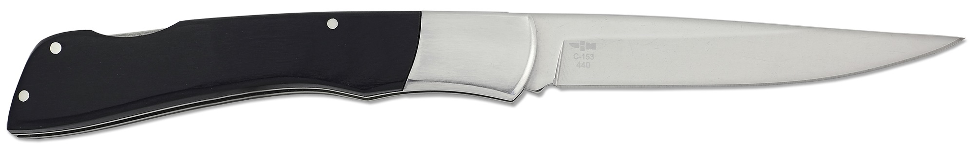 Нож складной с чёрной деревянной рукоятью Ножемир Чёткий расклад Snake C-153