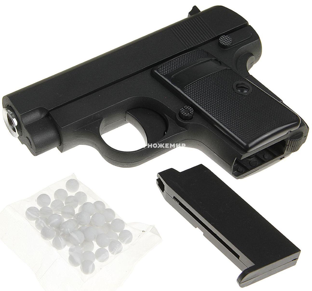 Страйкбольный пистолет пружинный Colt 25 mini Galaxy G.9