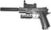 Страйкбольный пистолет софтэйр пружинный Colt 1911 Galaxy G053A