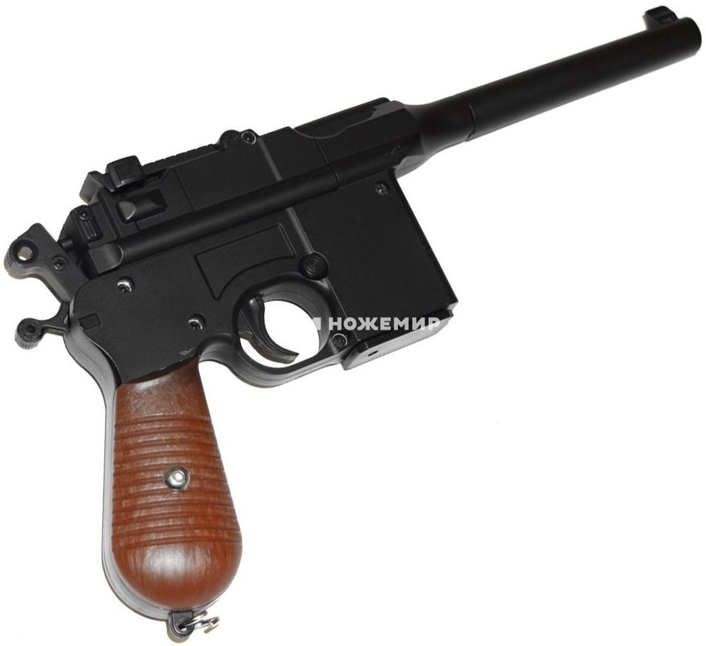 Страйкбольный пистолет пружинный мини Mauser 712 Galaxy G12
