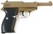 Страйкбольный пистолет софтэйр пружинный Walther P-38 Galaxy G21D