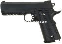 Страйкбольный пистолет пружинный Colt 1911PD Rail Galaxy G25