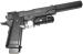 Страйкбольный пистолет софтэйр пружинный с глушителем Colt 1911 Galaxy G6A