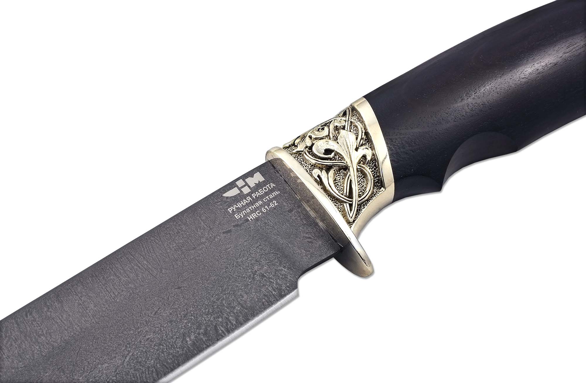 Нож ручной работы Ножемир булатная сталь ЛЕСНИК (6332)б