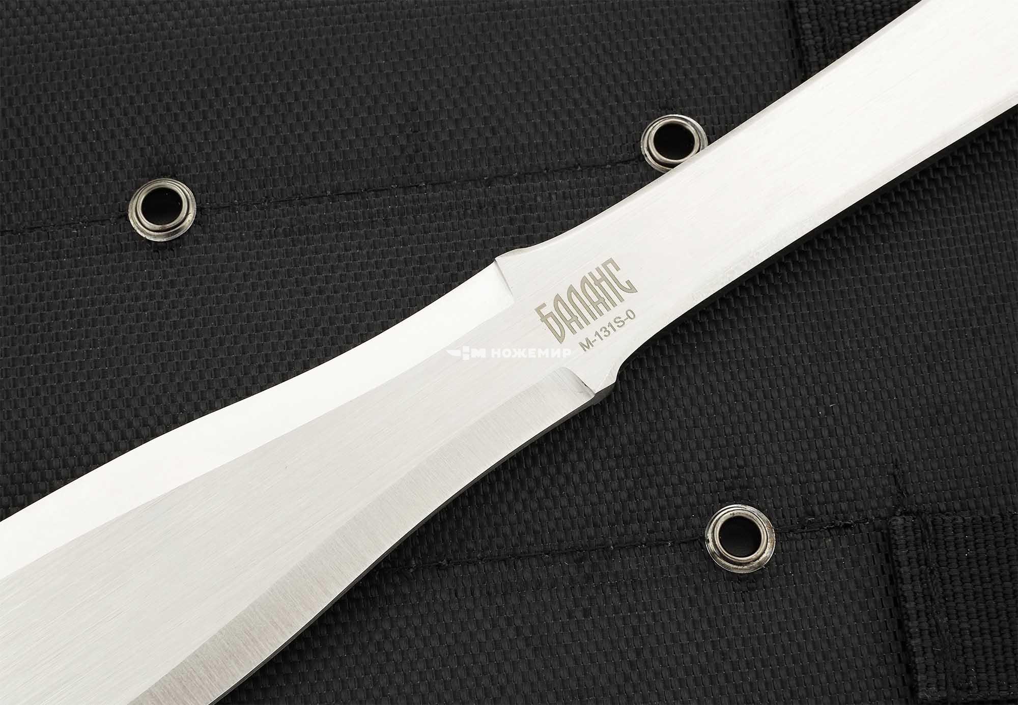 Набор ножей метательных 3 шт Ножемир Баланс M-131S-0 в кордуровом чехле