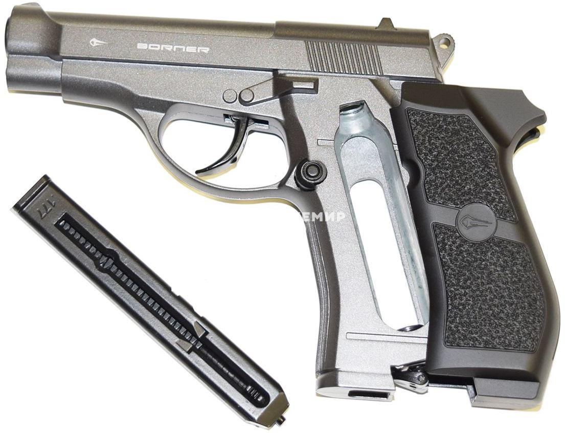 Пневматический пистолет калибр 4,5 мм Borner M84