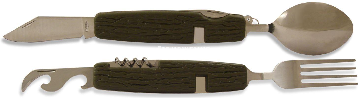 Нож многофункциональный ложка-вилка Мастер Клинок M9521