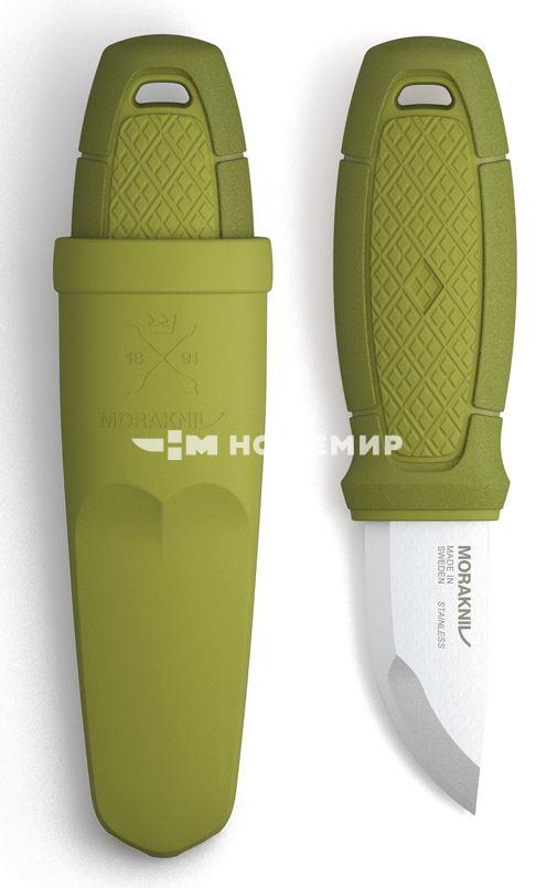 Нож шейный с огнивом Morakniv Eldris Neck Knife Green Mora-12633