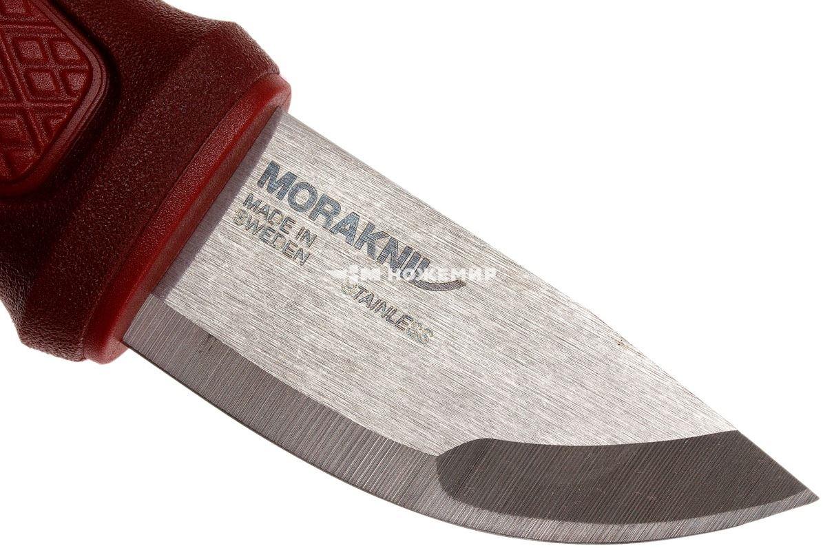 Нож шейный нержавеющая сталь Morakniv Eldris Red Mora-12648