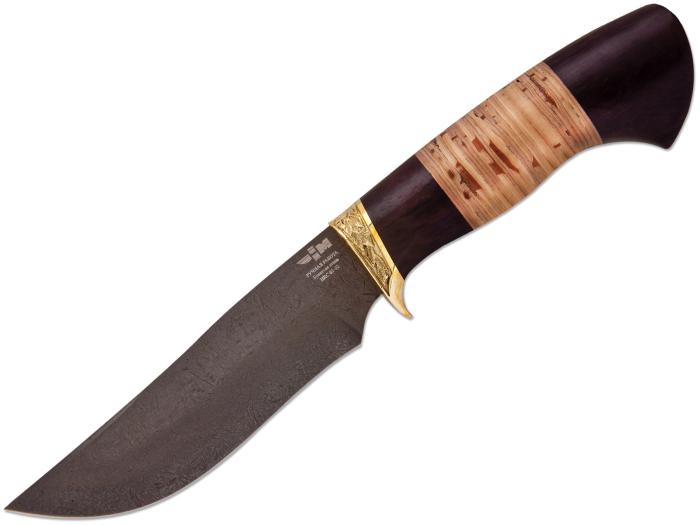 Нож ручной работы Ножемир булатная сталь ОРЛАН (2953)б