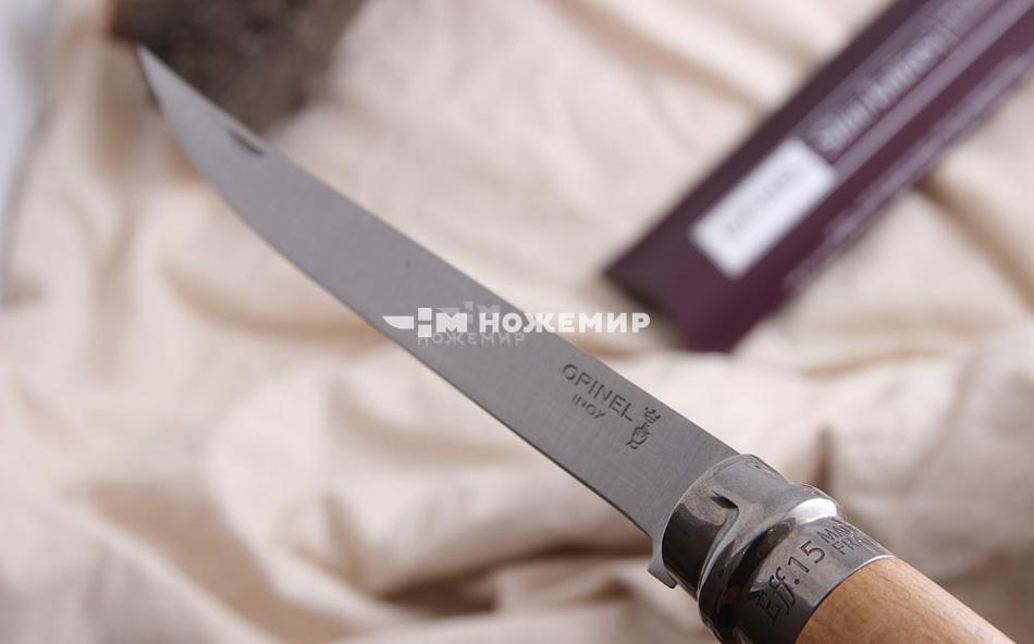 Нож складной филейный Opinel Slim №15 Opinel-000519 клинок 15см