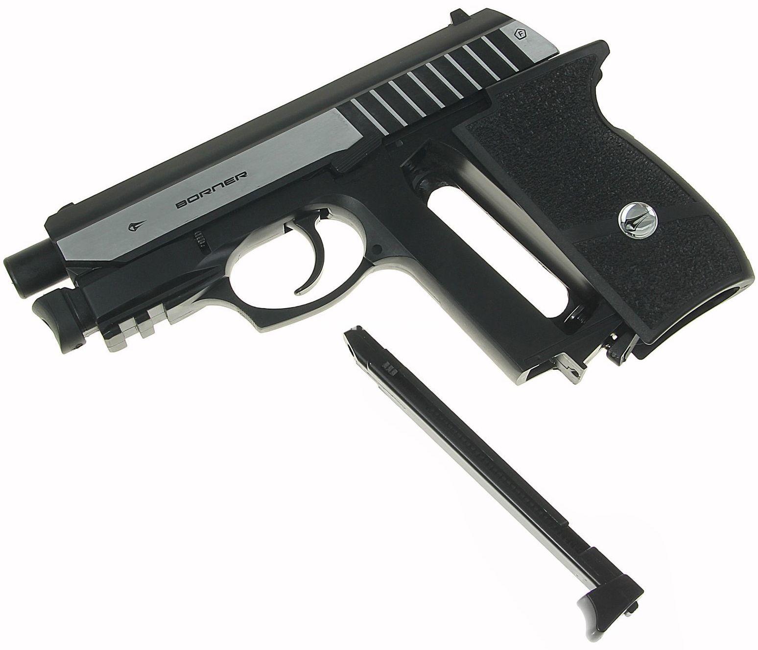 Пневматический пистолет калибр 4,5 мм Borner Panther 801