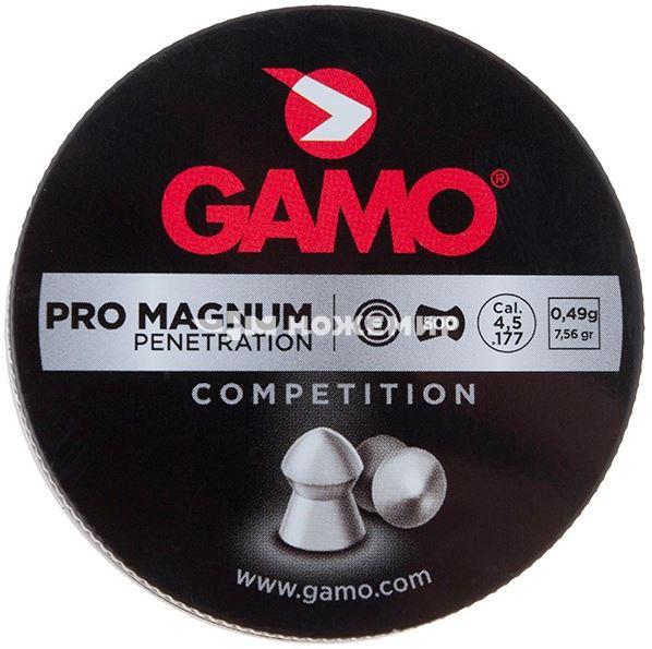 Пули для пневматики калибр 4,5 мм Gamo ProMagnum(500)