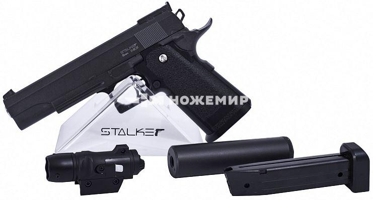 Страйкбольный пистолет калибр 6 мм Hi-Capa 5.1 Stalker SA-3307151S