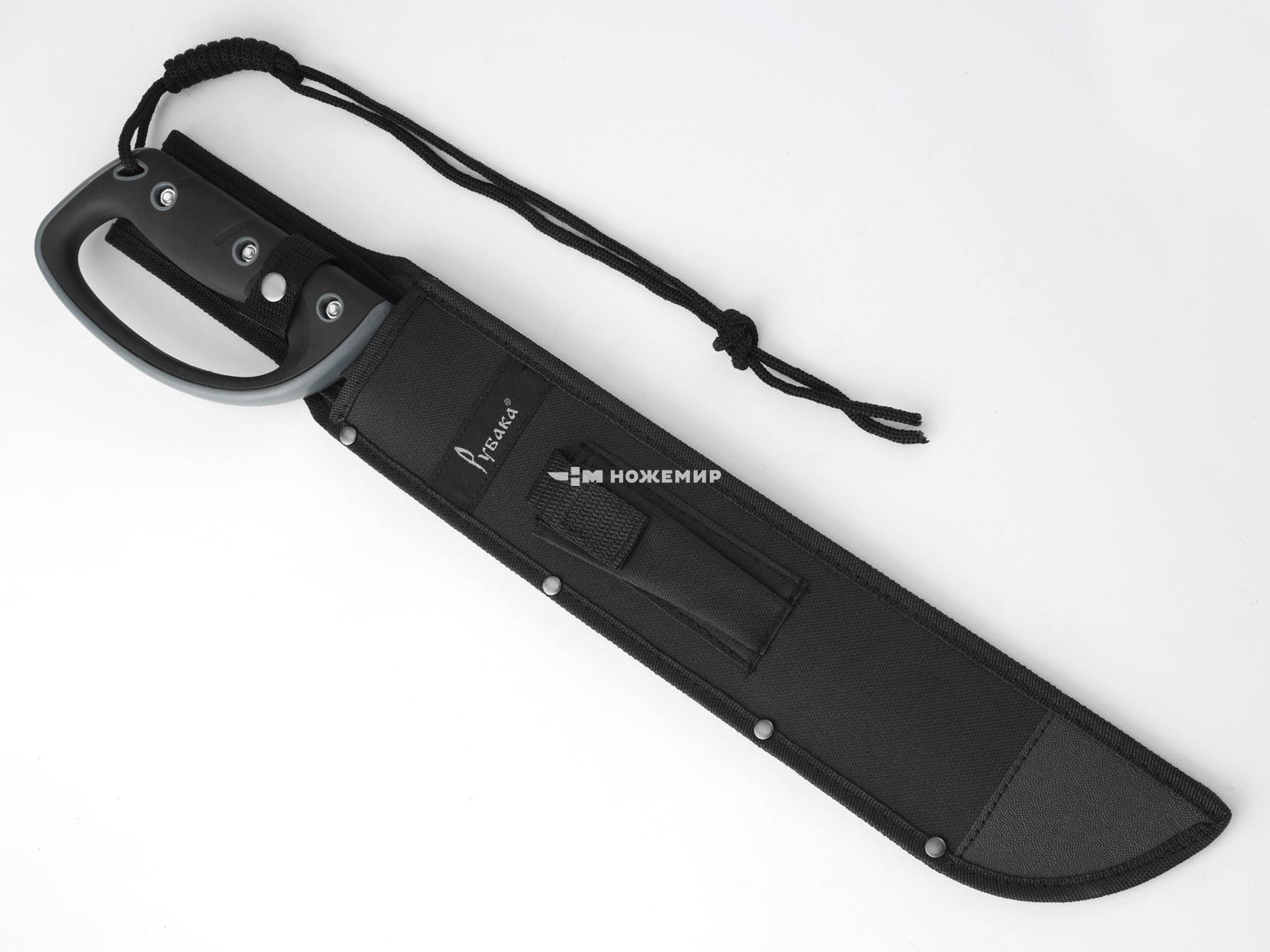 Мачете Джейсон туристический Рубака JASON 13 T135 JAS с темляком и ножнами из кордуры