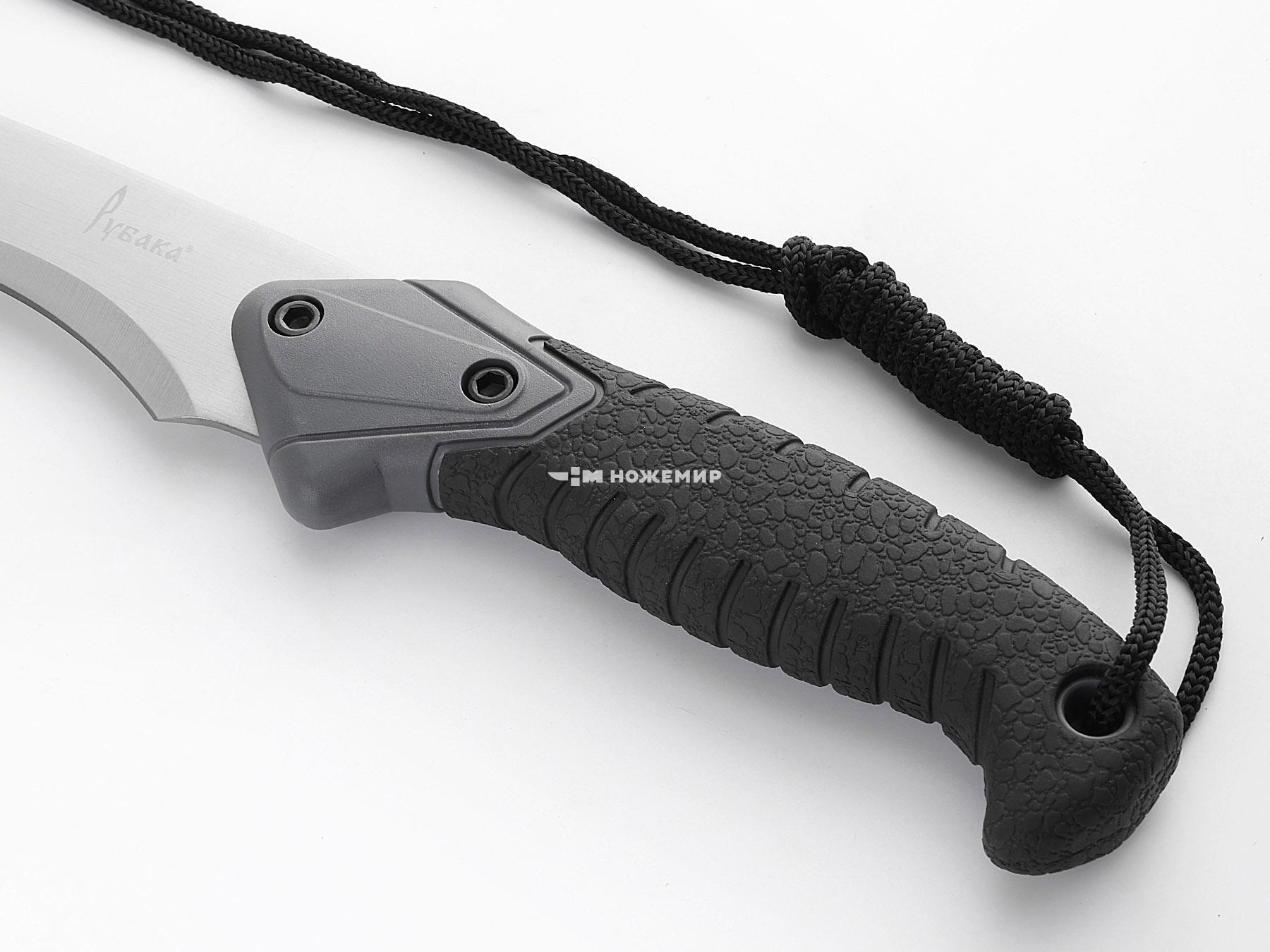 Мачете туристический нож кукри Рубака T190GLA с темляком и ножнами