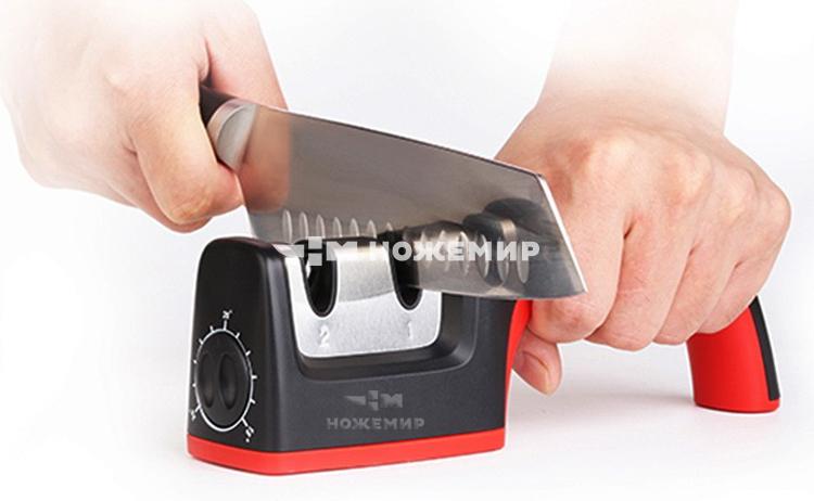 Точилка для ножей кухонная с настраиваемым углом заточки Taidea Grinder TG1802