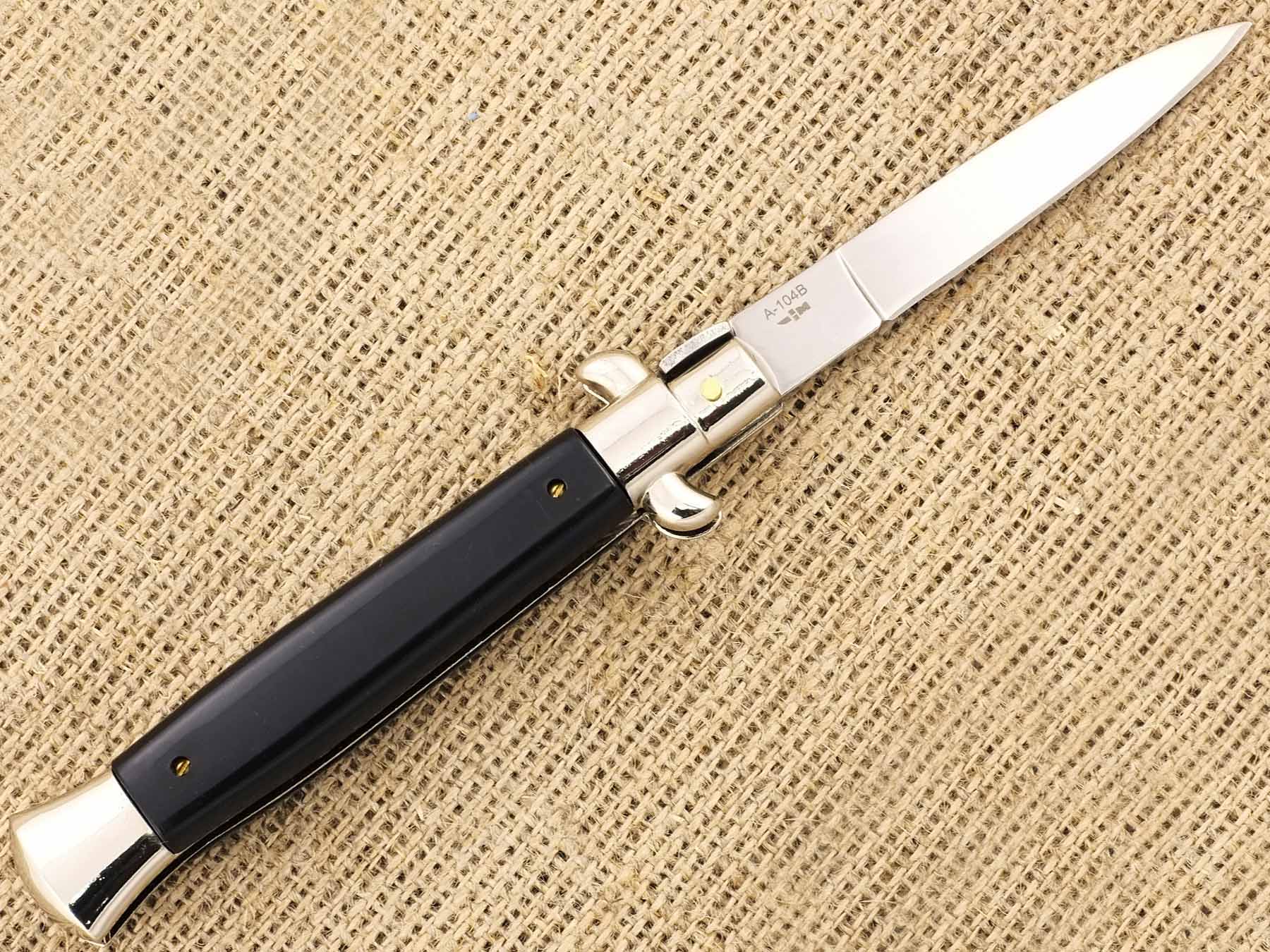 Нож складной полуавтоматический Ножемир Чёткий Расклад Муха A-104B