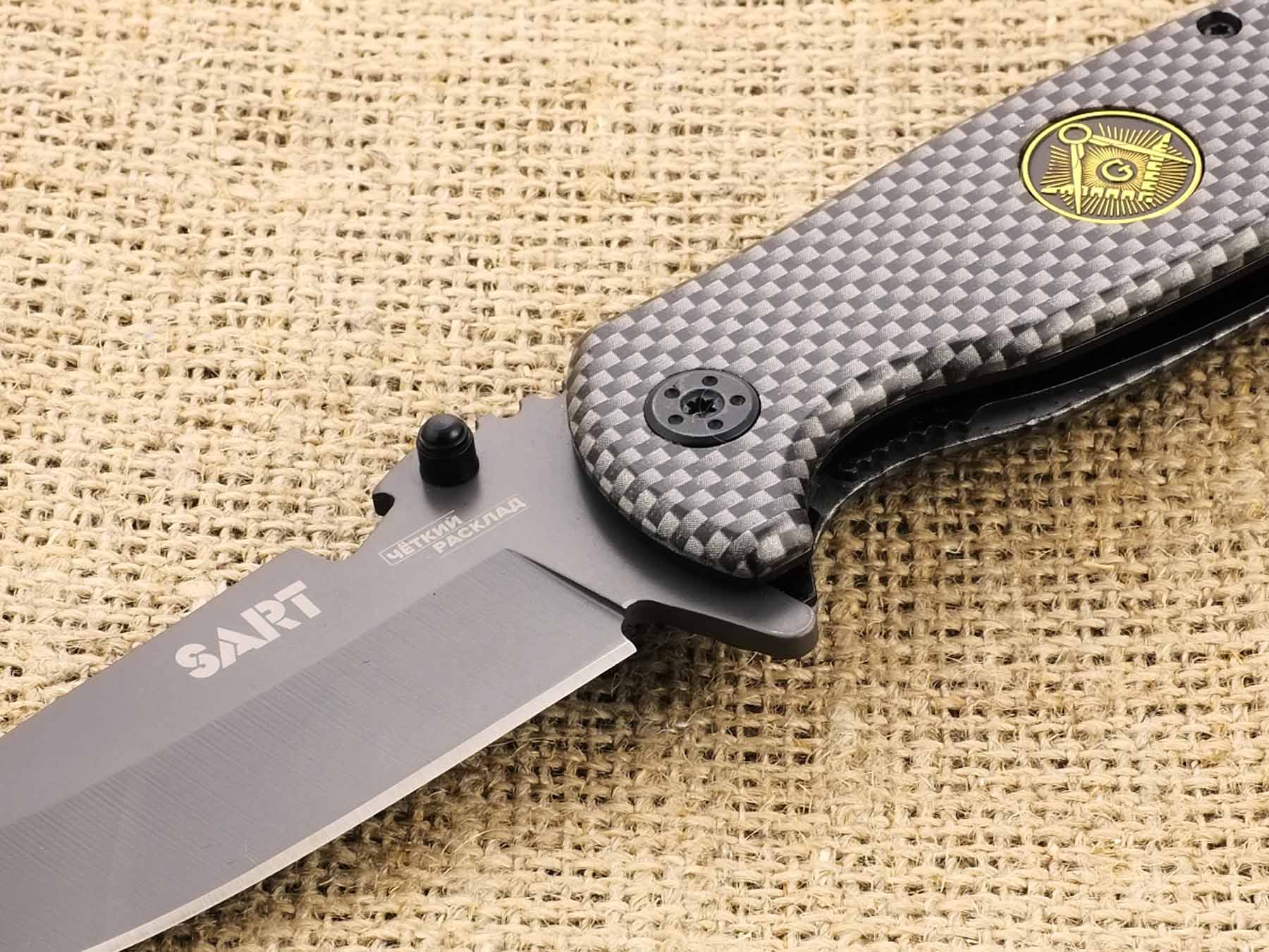 Нож автоматический Ножемир Чёткий Расклад A-183 Sart
