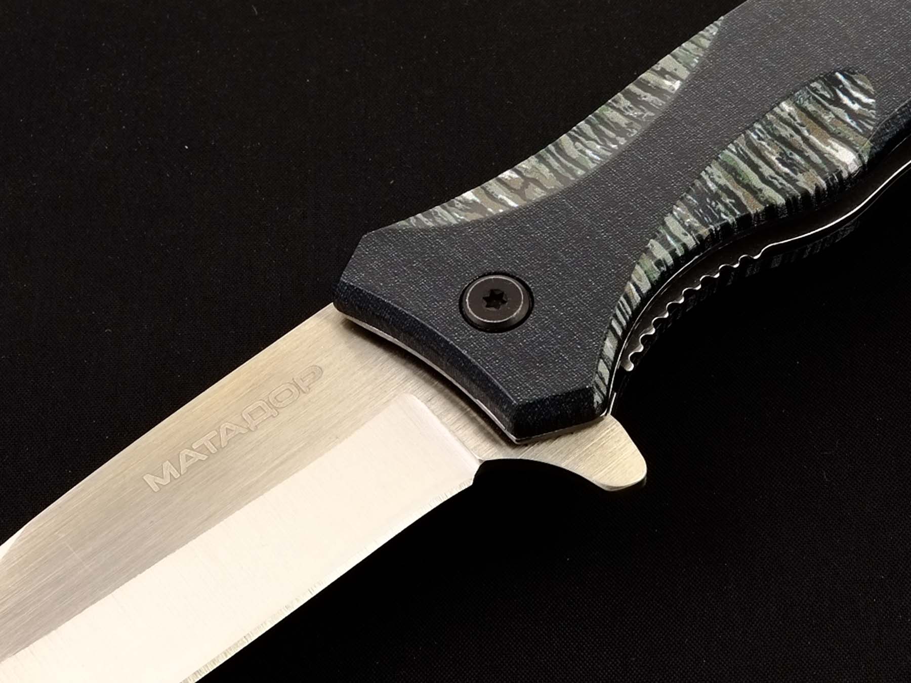 Нож складной автоматический Ножемир Чёткий расклад МАТАДОР A-211