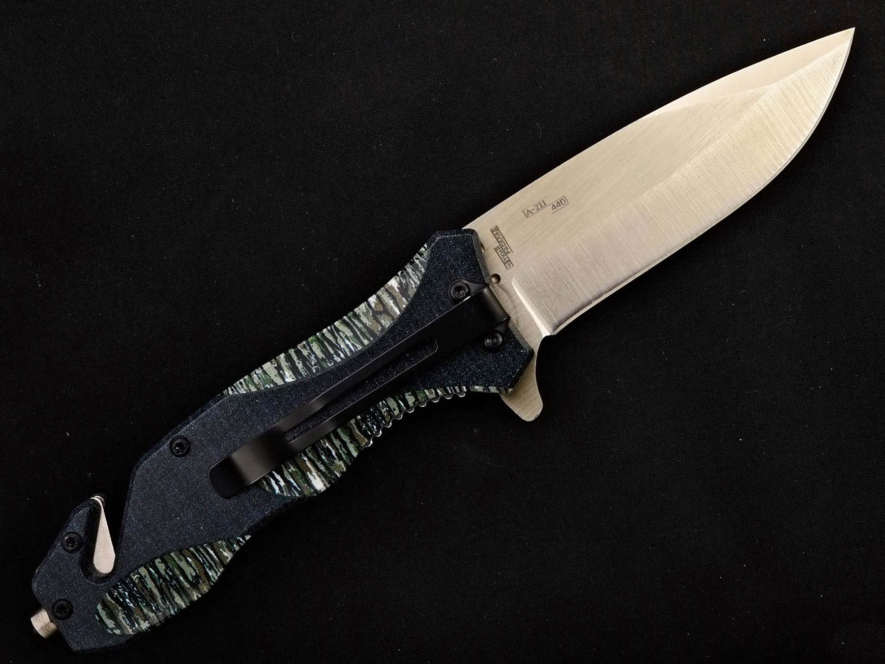 Нож складной автоматический Ножемир Чёткий расклад МАТАДОР A-211