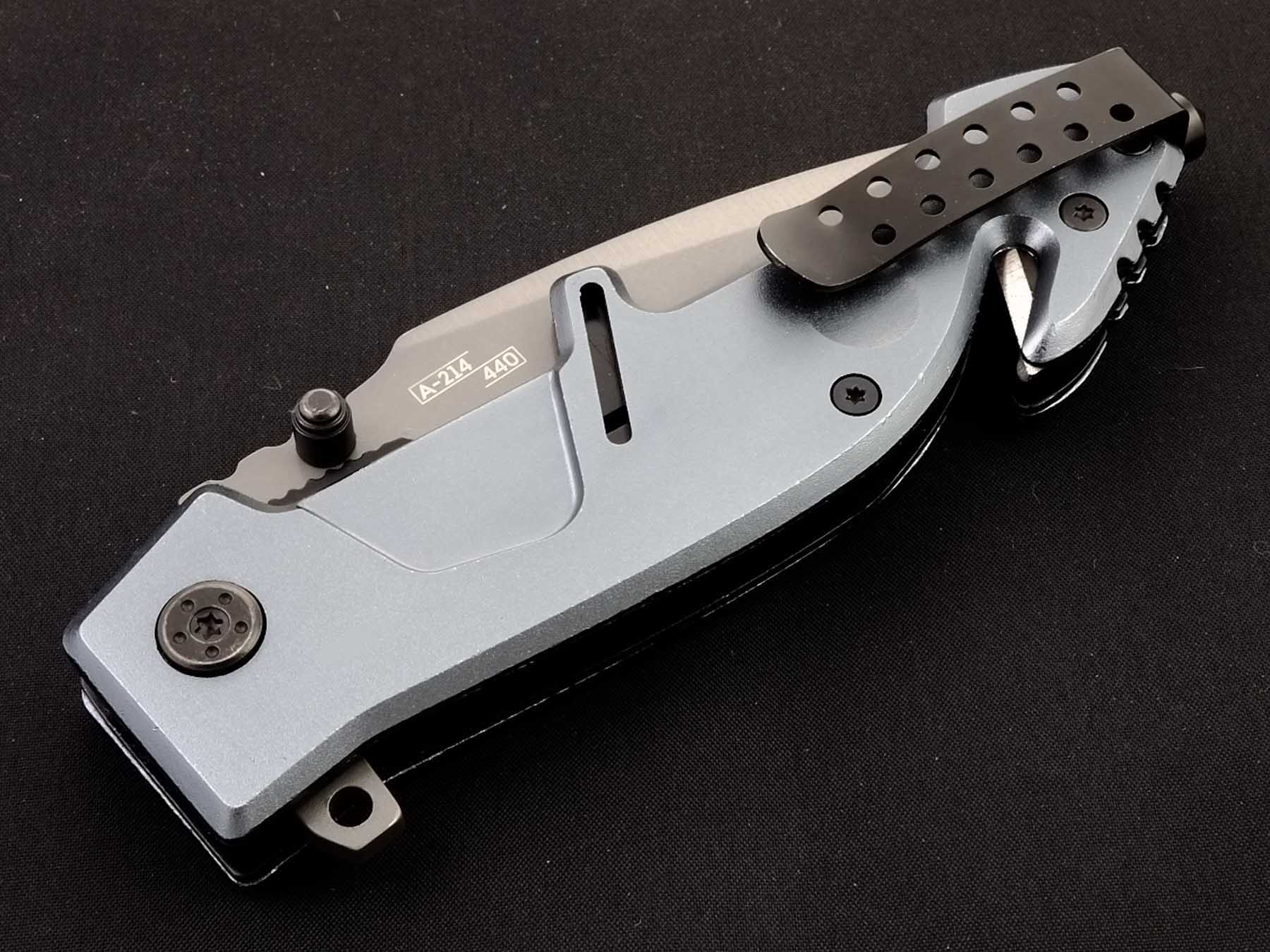 Нож автоматический Ножемир Чёткий расклад NOBODY EXCEPT US DIVISION MACHINE A-214