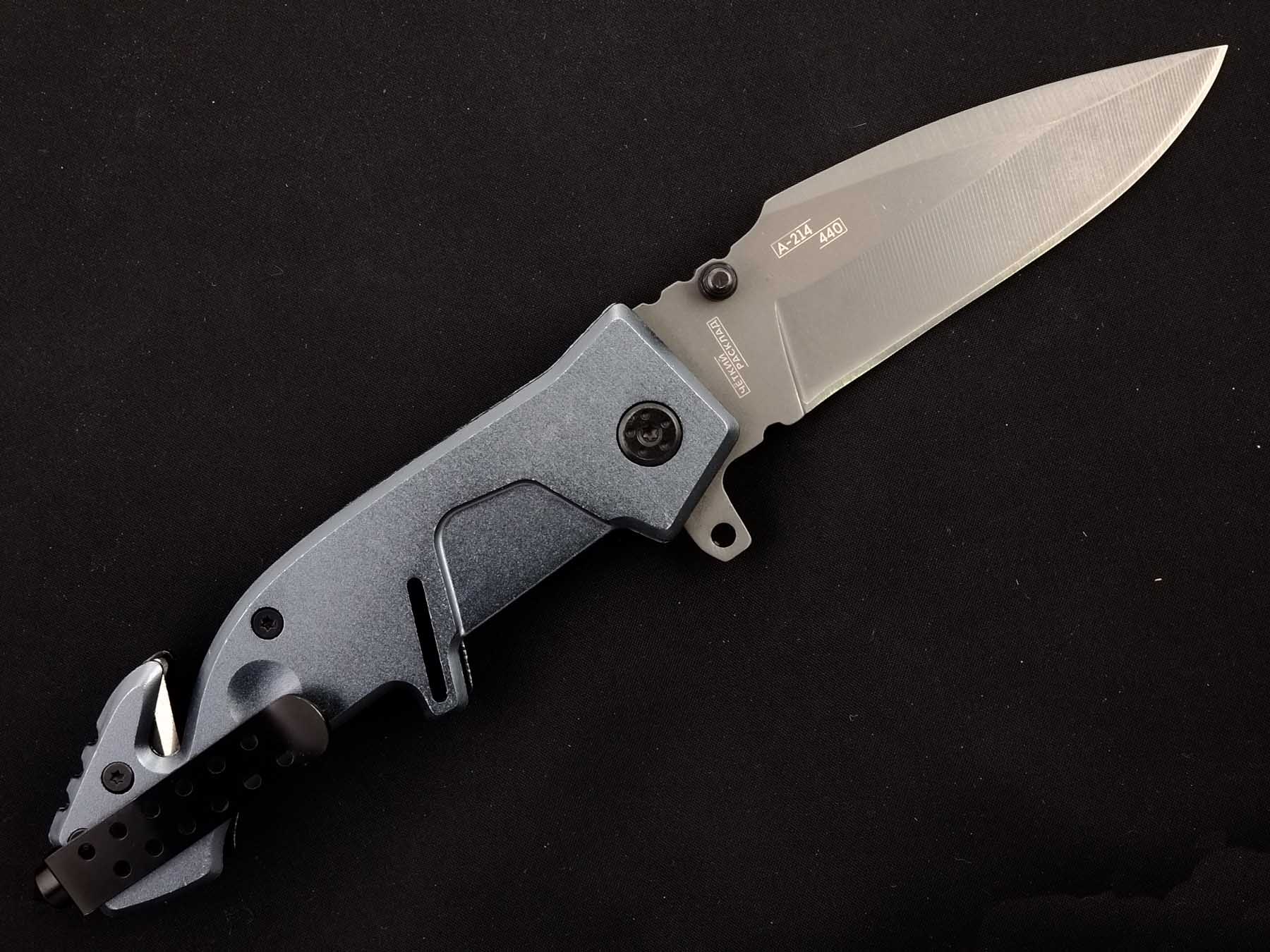 Нож автоматический Ножемир Чёткий расклад NOBODY EXCEPT US DIVISION MACHINE A-214