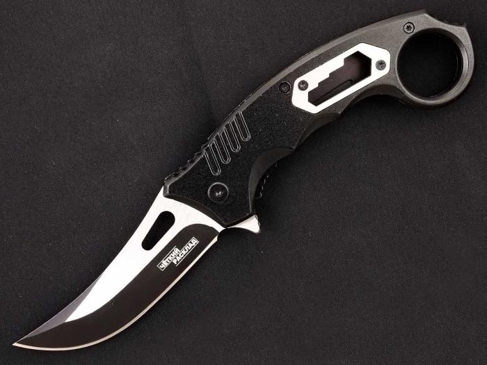 Нож складной автоматический Ножемир Чёткий расклад A-232