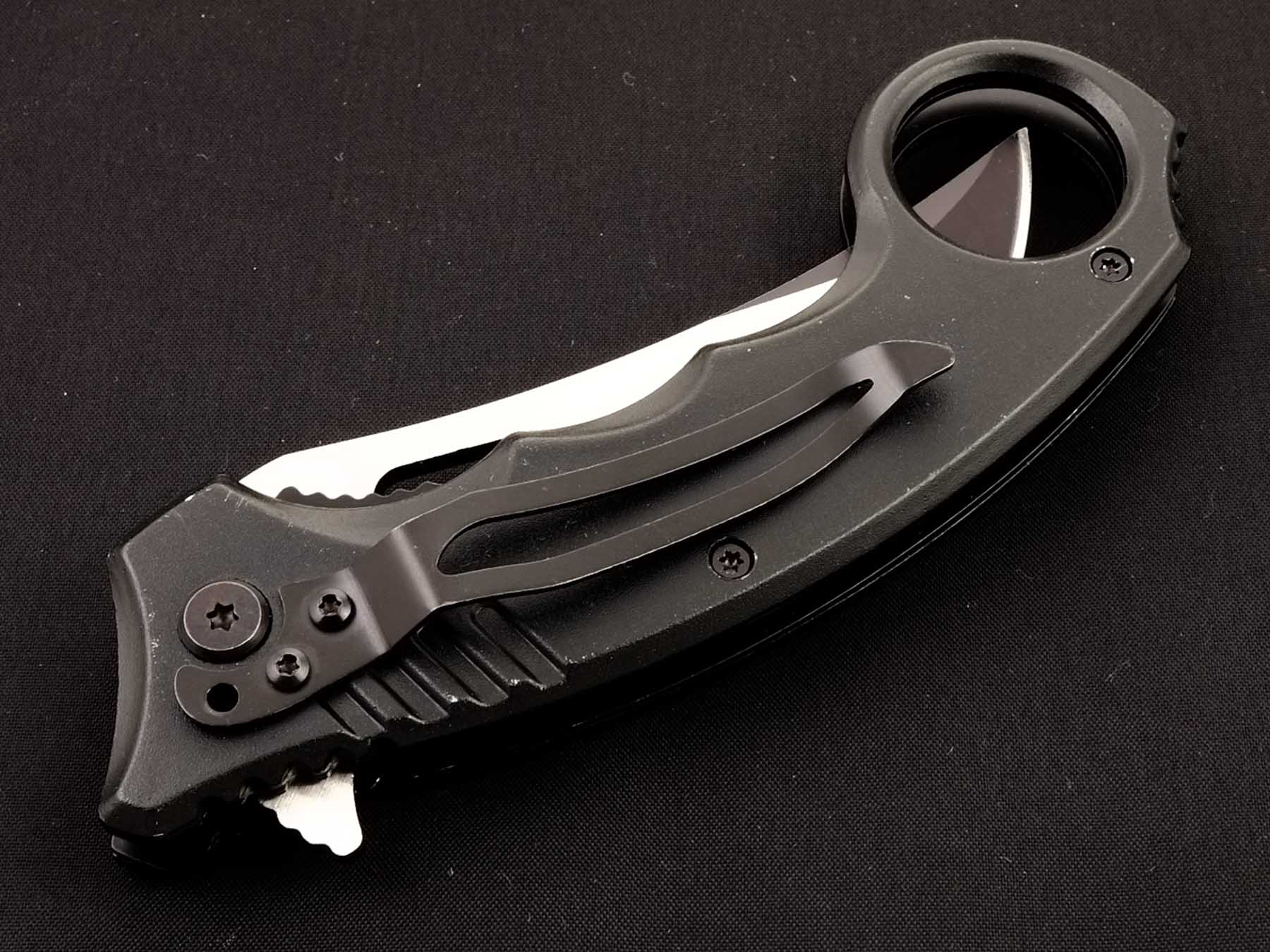 Нож складной автоматический Ножемир Чёткий расклад A-232