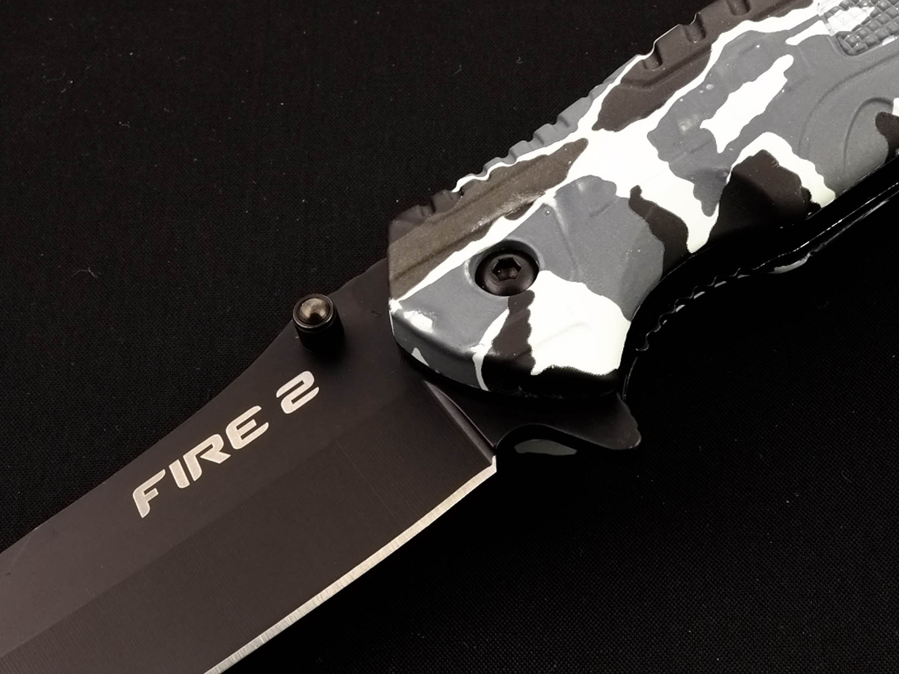 Нож складной автоматический Ножемир Чёткий расклад FIRE 2 A-237
