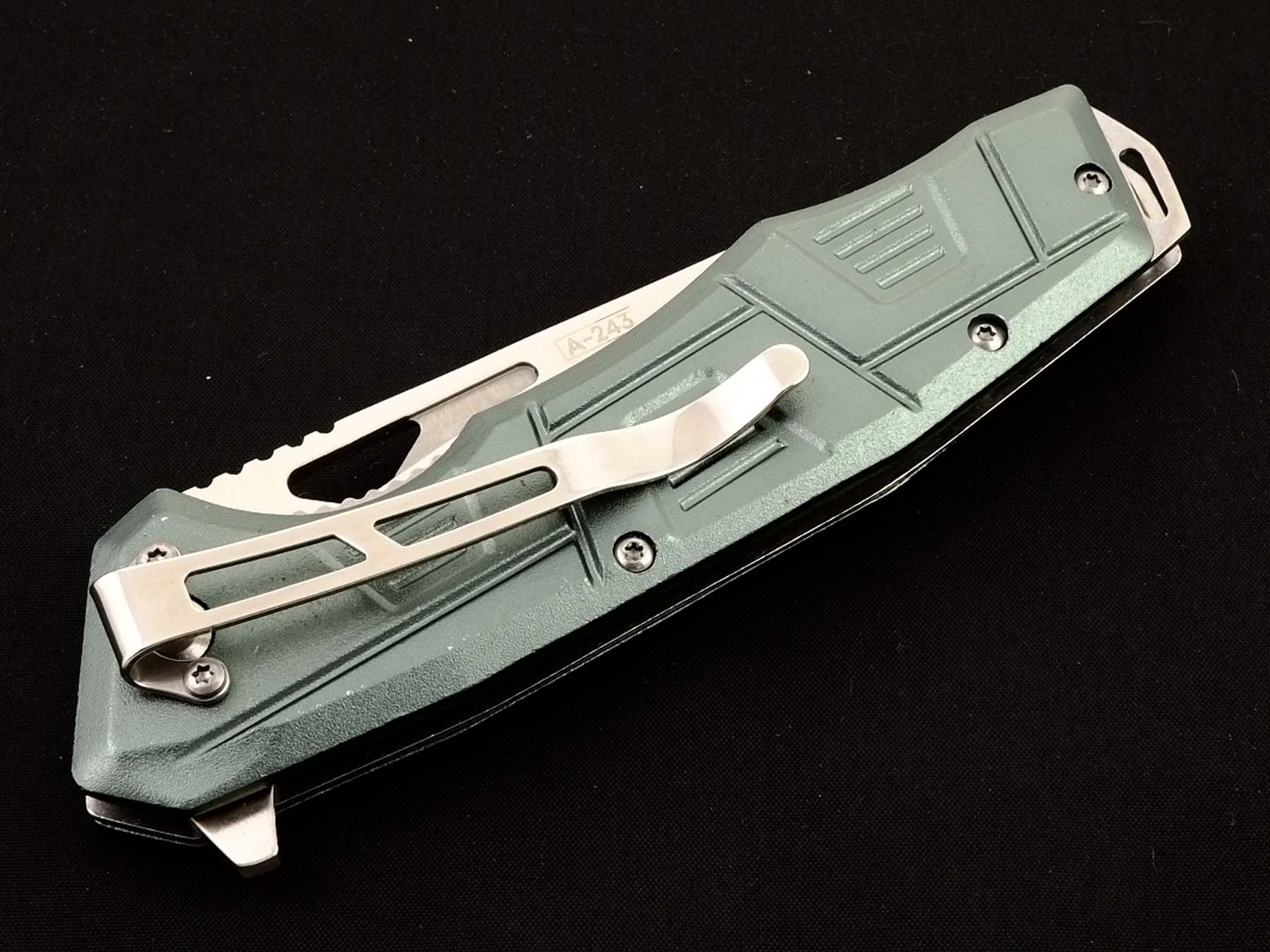 Нож складной автоматический Ножемир Чёткий расклад A-243
