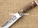 Нож нескладной цельнометаллический Кизляр БЕРКУТ-ЦМ (2516) с кожаными ножнами