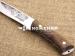 Нож нескладной цельнометаллический Кизляр БЕРКУТ-ЦМ (2516) с кожаными ножнами