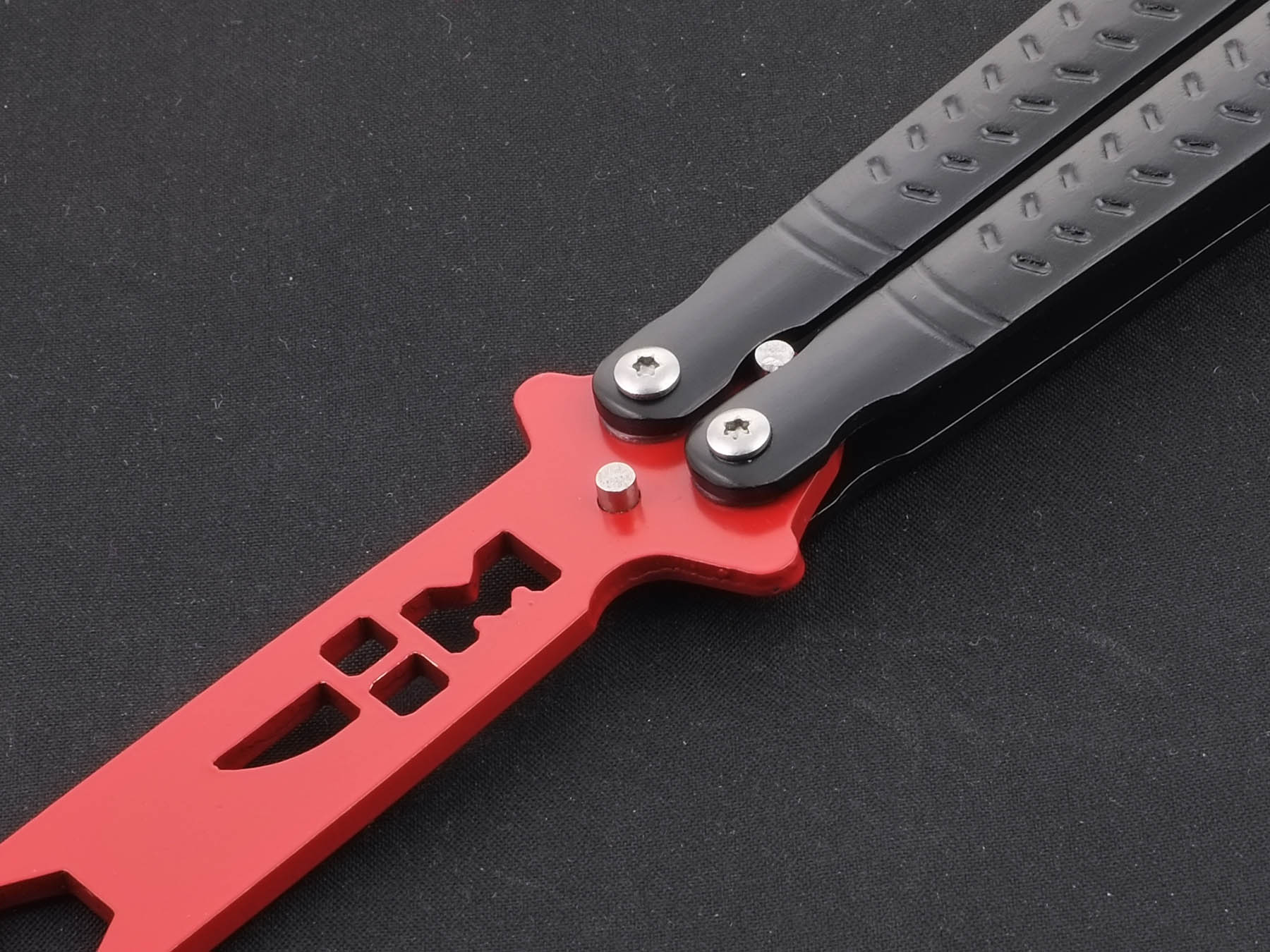 Нож тренировочный бабочка с клинком гаечный ключ Ножемир BTN-3