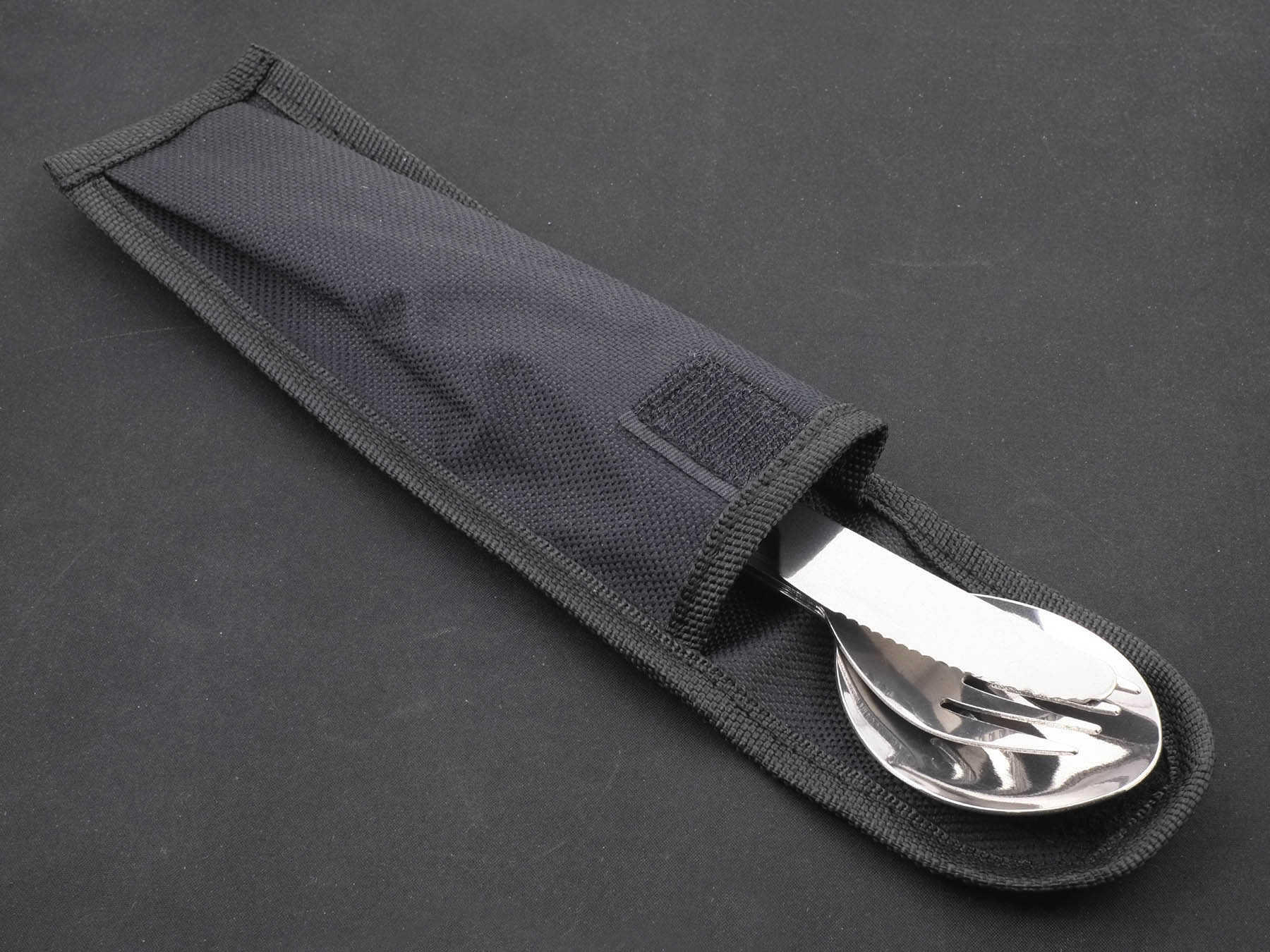 Набор походный нож-открывалка ложка вилка Ножемир DPN-2