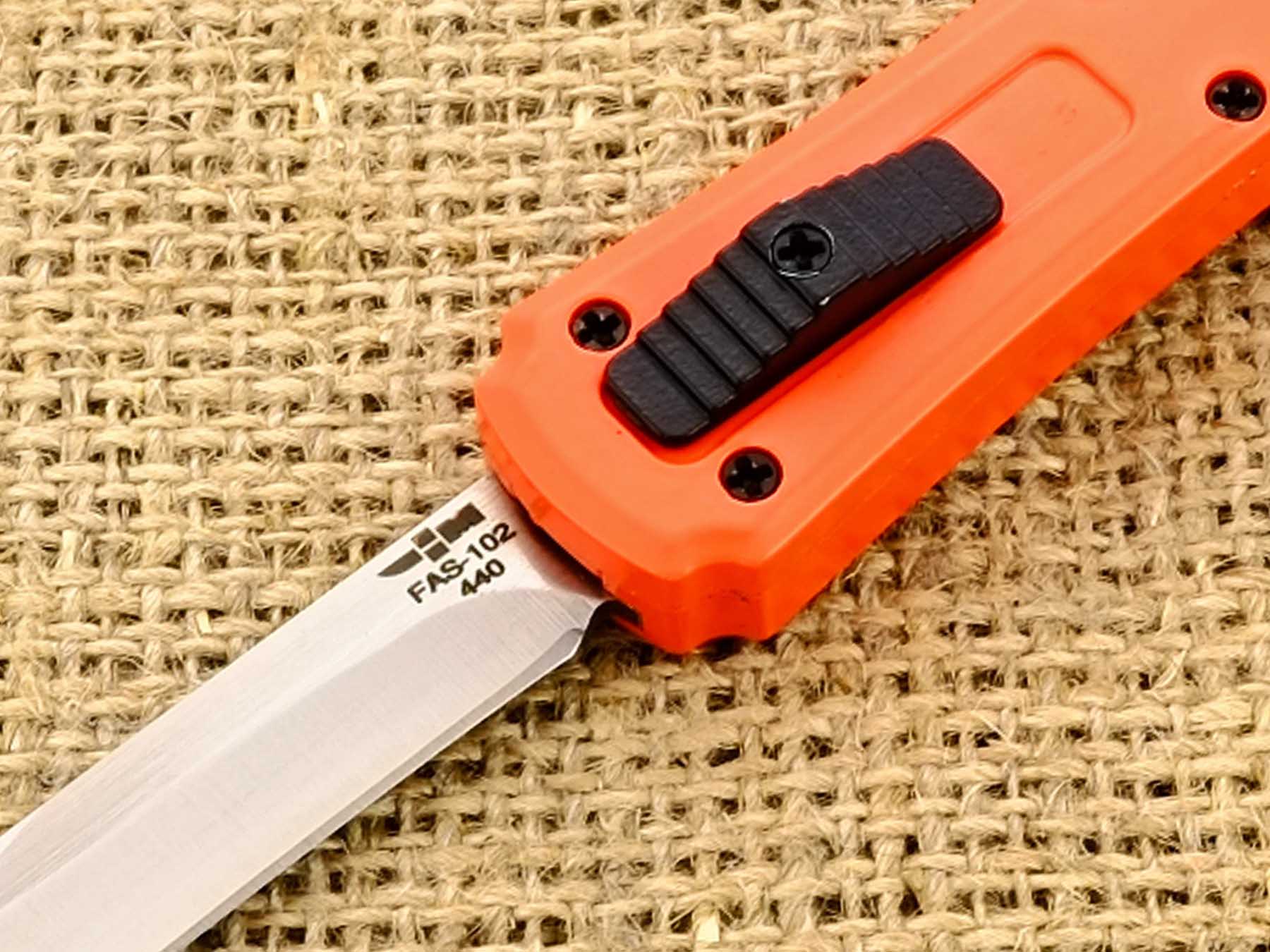 Нож складной автоматический фронтальный Ножемир FAS-102