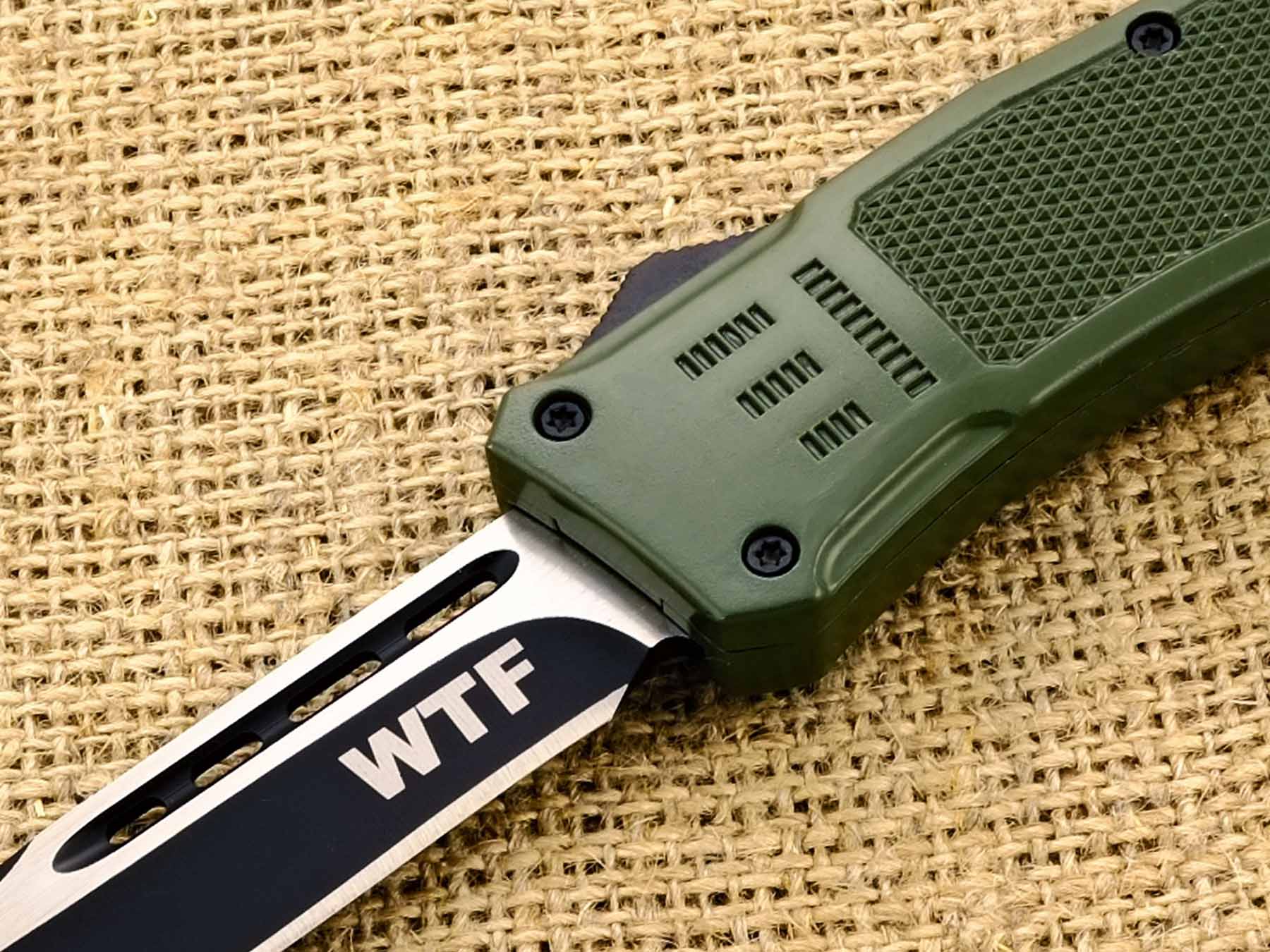 Нож складной автоматический фронтальный Ножемир WTF FAS-107